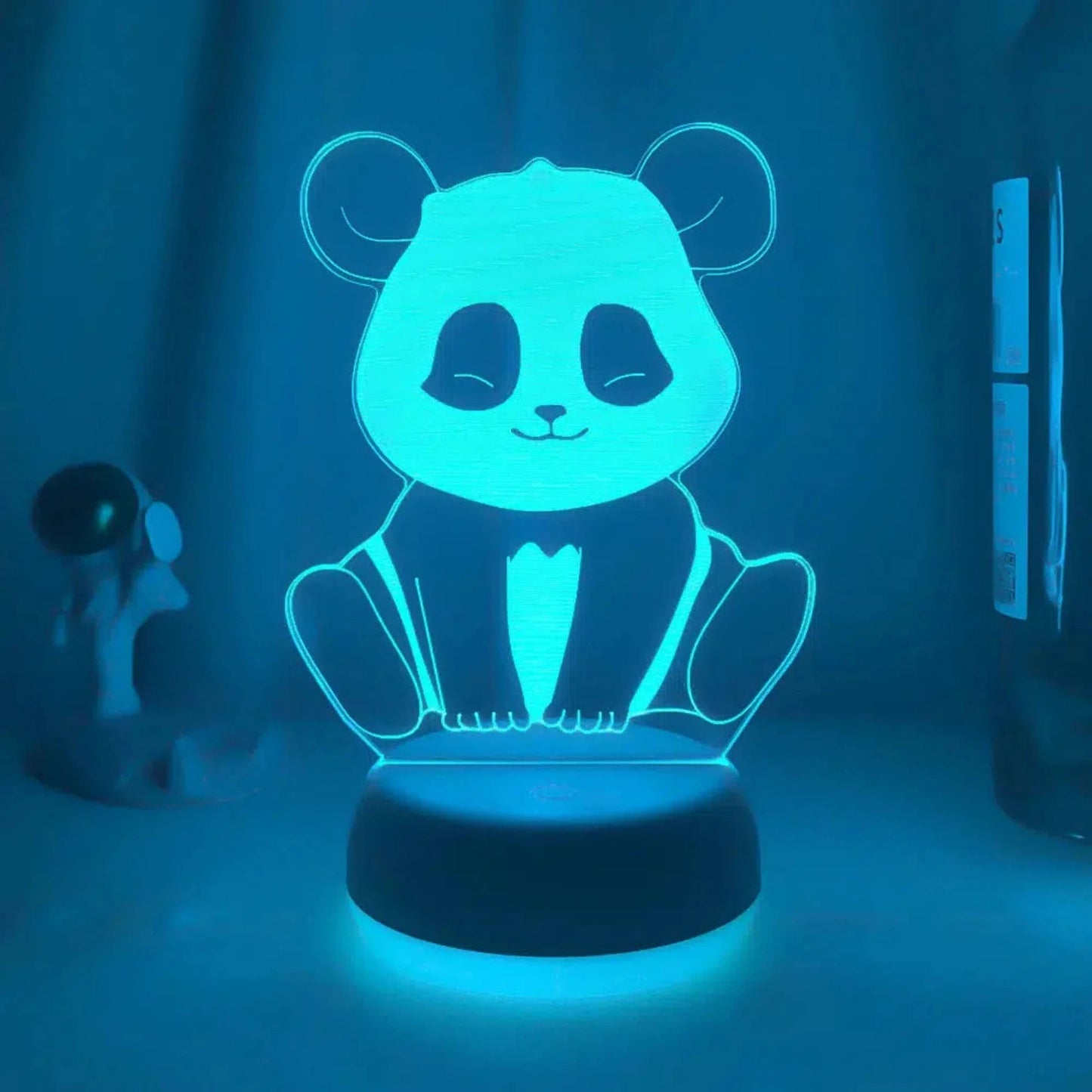 3D LED Nachtlicht Panda – Magische Schlummerleuchte für Kinder - Nachtlicht Kinder