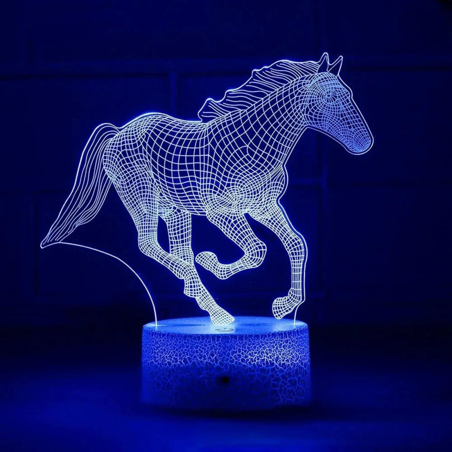 3D LED Nachtlicht Pferd – Magische Schlummerleuchte für Kinder - Nachtlicht Kinder
