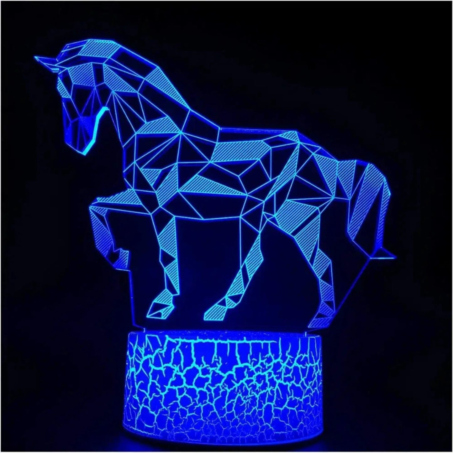 3D LED Nachtlicht Pferd – Magische Schlummerleuchte für Kinder - Nachtlicht Kinder