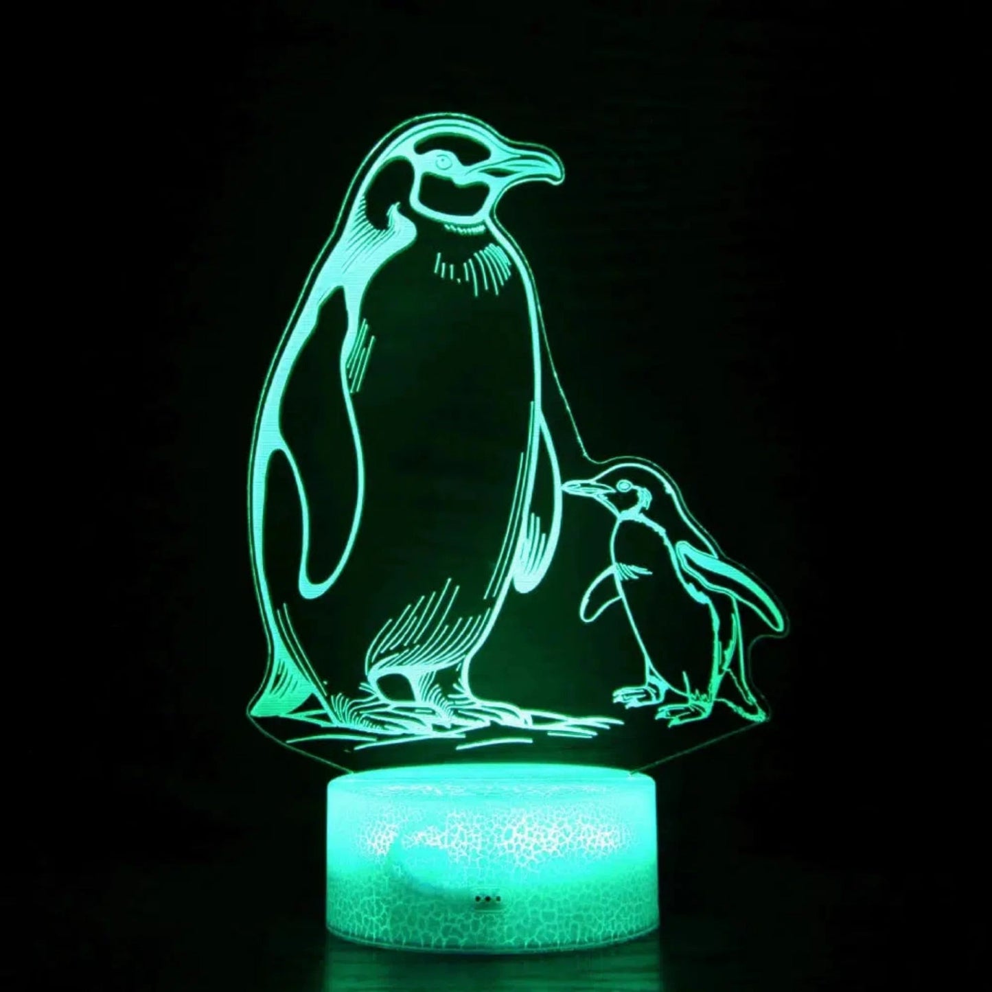 3D LED Nachtlicht Pinguin – Kreative Schlummerleuchte für Kinder - Nachtlicht Kinder