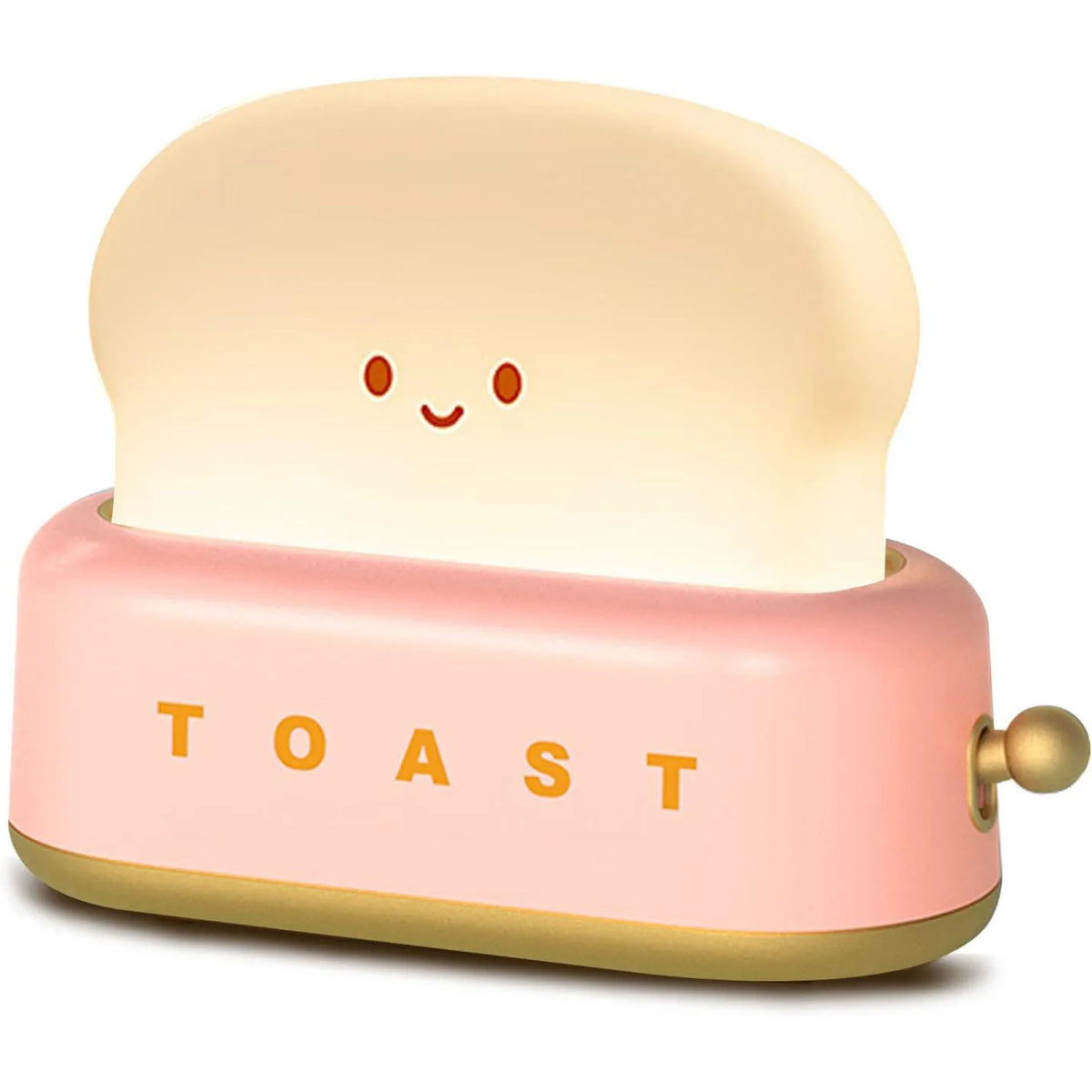 Brot-Nachtlicht im Kawaii-Look – LED-Schlummerlampe mit Timer