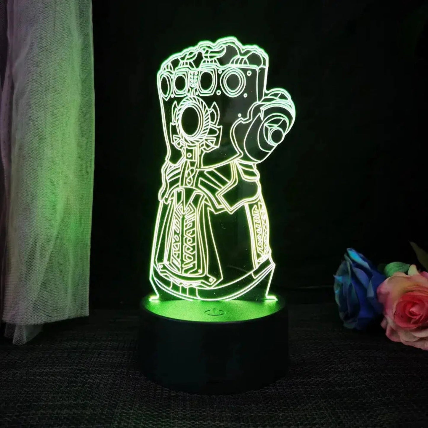 Nachtlicht Disney - Spiderman 3D LED Lampe mit Farbwechsel - Nachtlicht Kinder