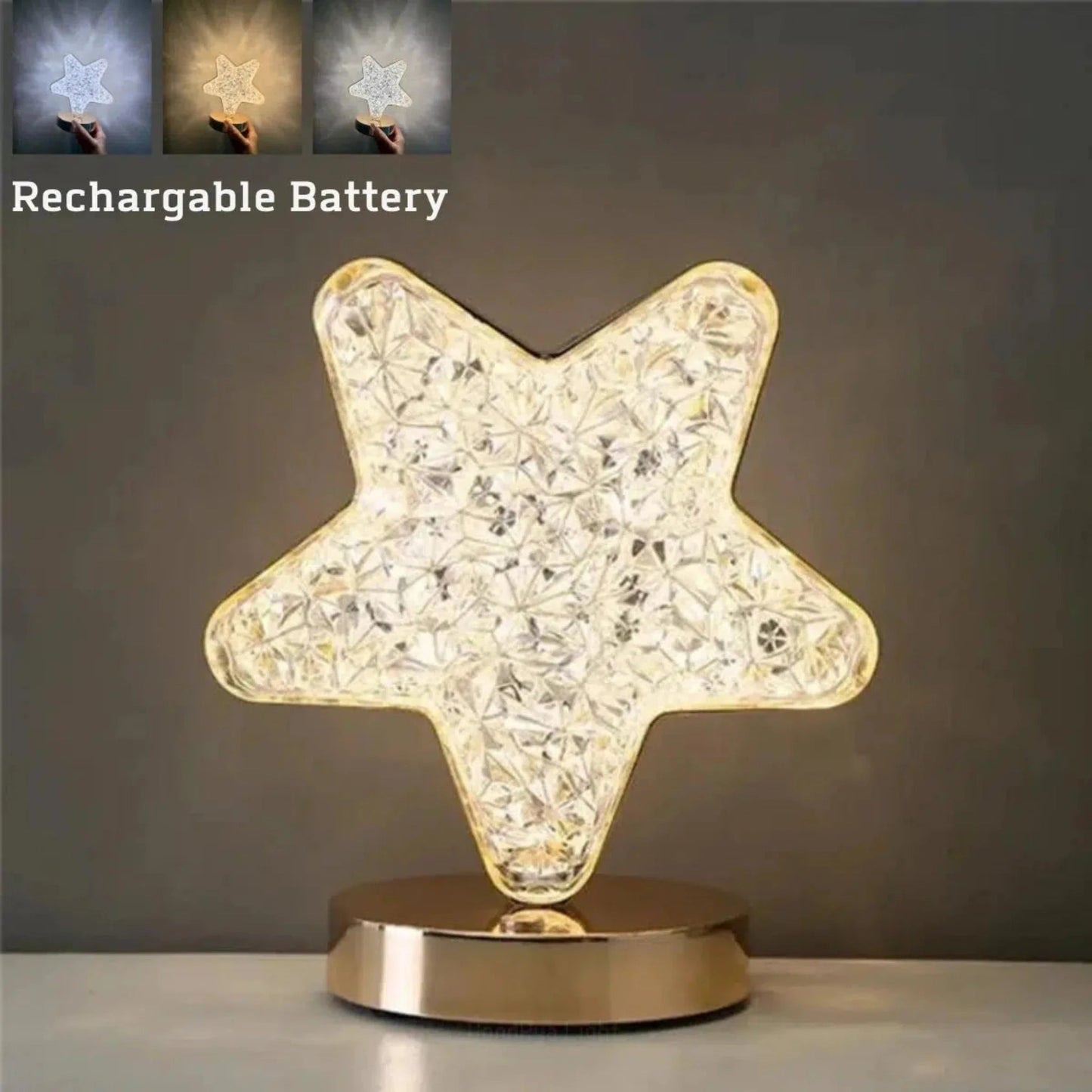 Nachtlicht Stern LED Touch mit USB Aufladung - Nachtlicht Kinder