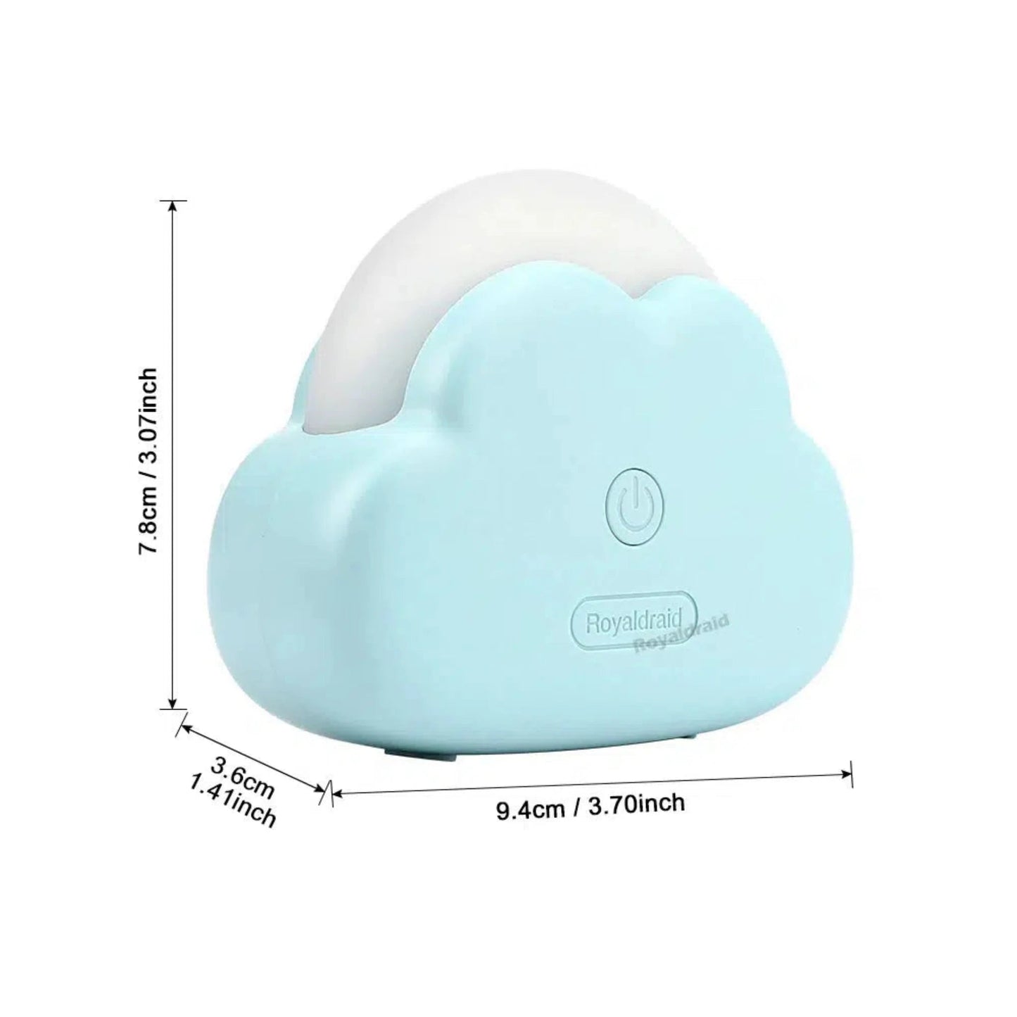 Nachtlicht Wolke Mini LED mit USB - Stilllicht - Nachtlicht Kinder