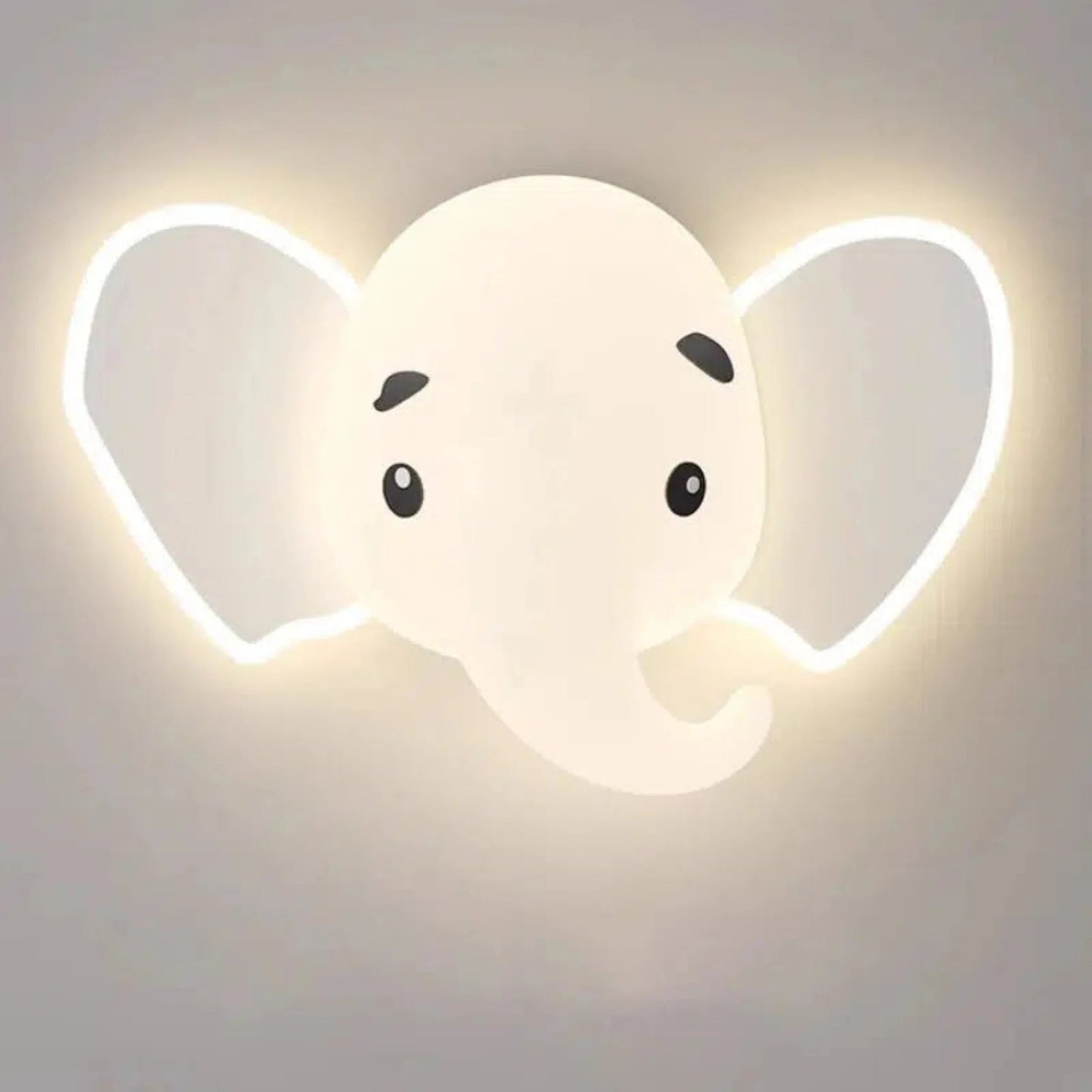 Niedliche Elefanten - Deckenlampe als Nachtlicht für Kinder - Nachtlicht Kinder