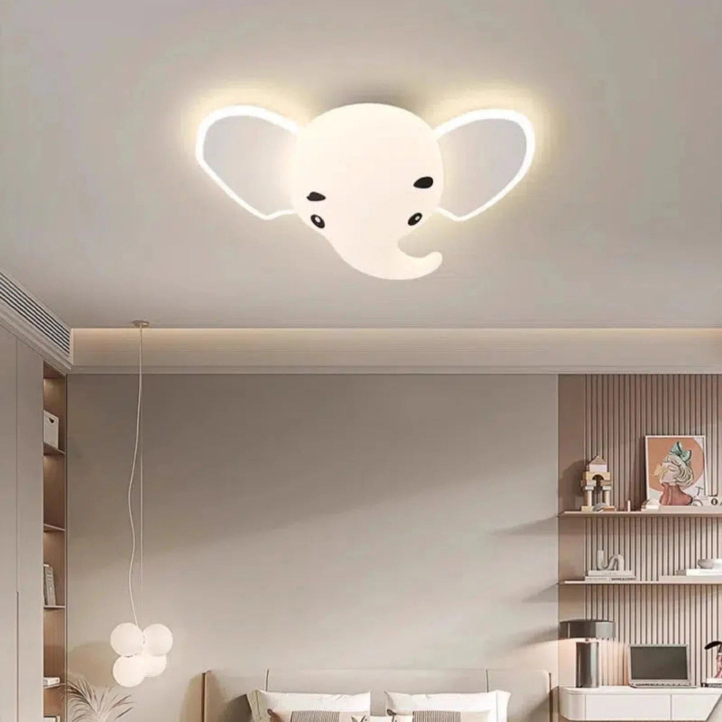 Niedliche Elefanten - Deckenlampe als Nachtlicht für Kinder - Nachtlicht Kinder