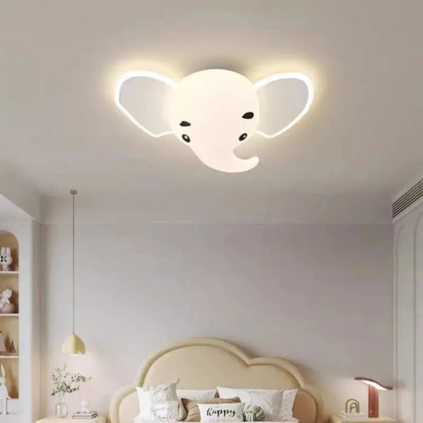 Niedliche Elefanten - Deckenlampe als Nachtlicht für Kinder - Nachtlicht Kinder