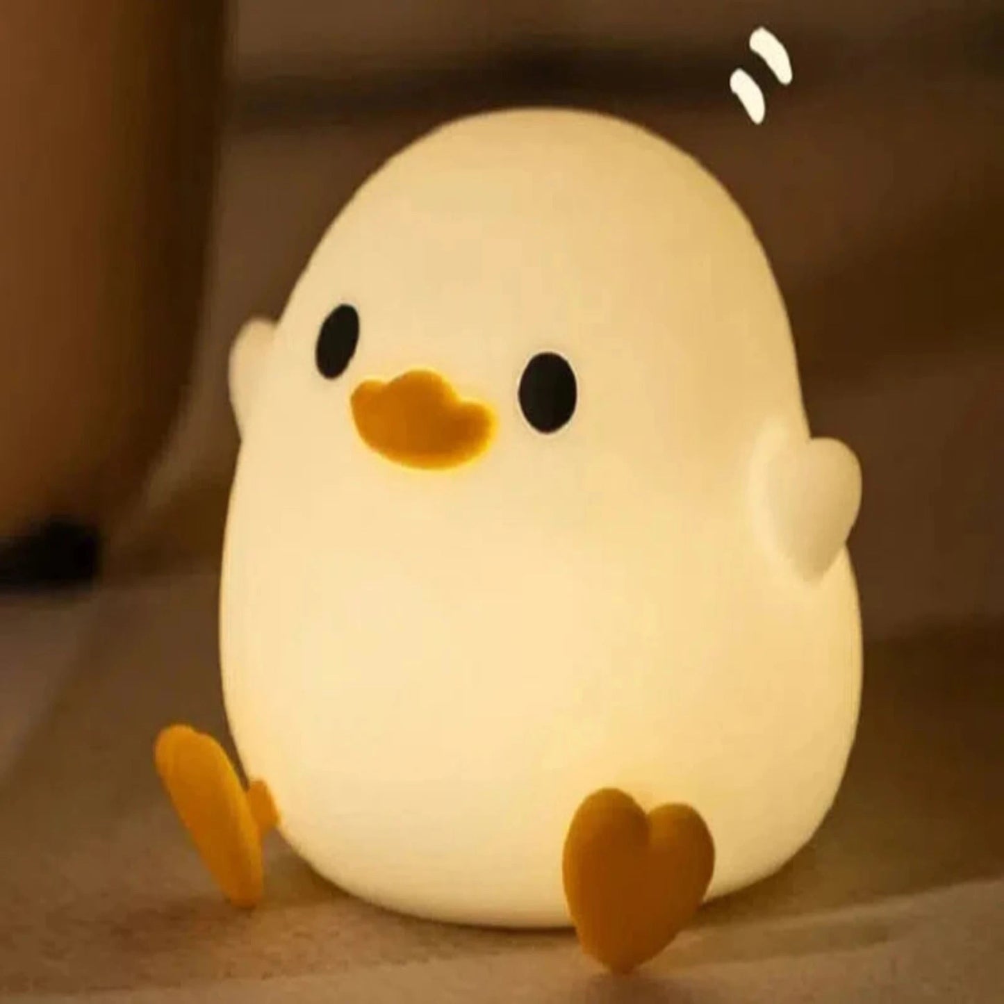 Niedliches Nachtlicht Küken – USB wiederaufladbare LED - Schlummerleuchte für Kinder - Nachtlicht Kinder