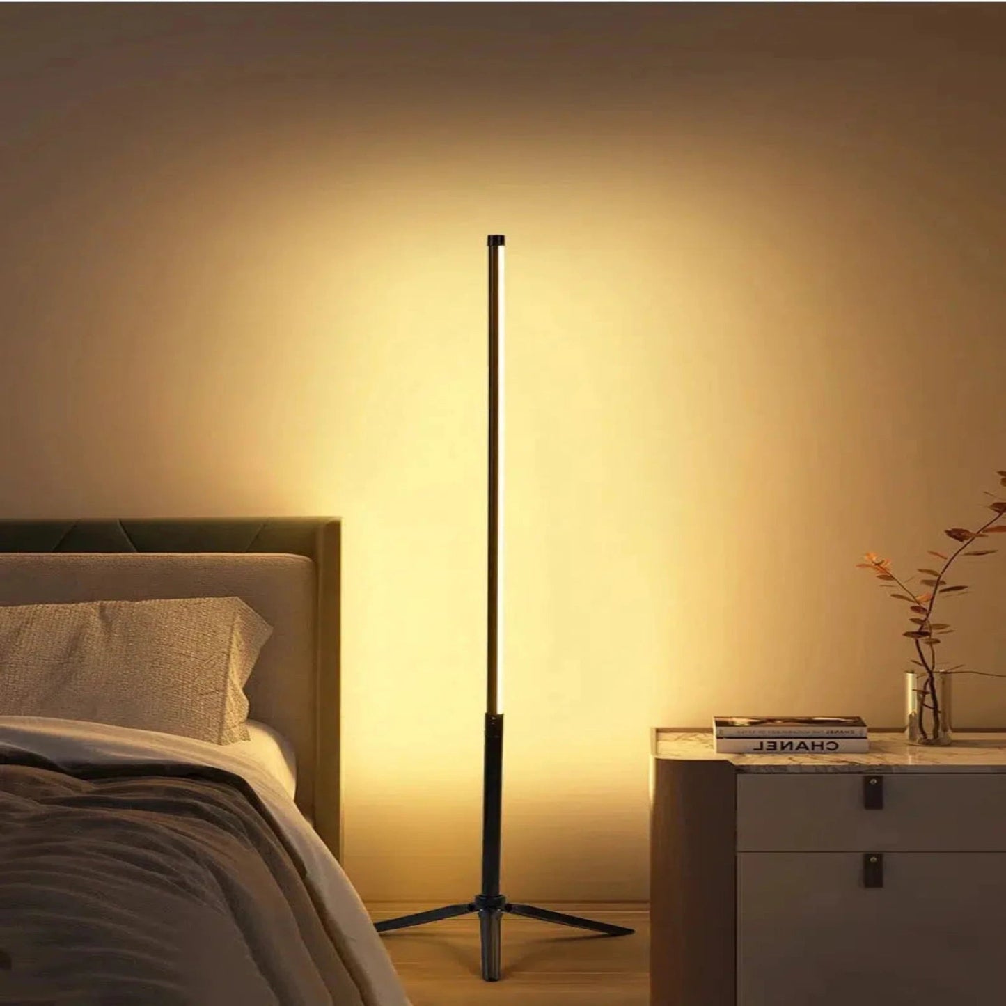 Stehlampe dimmbar LED Design Dreibein - Nachtlicht Kinder