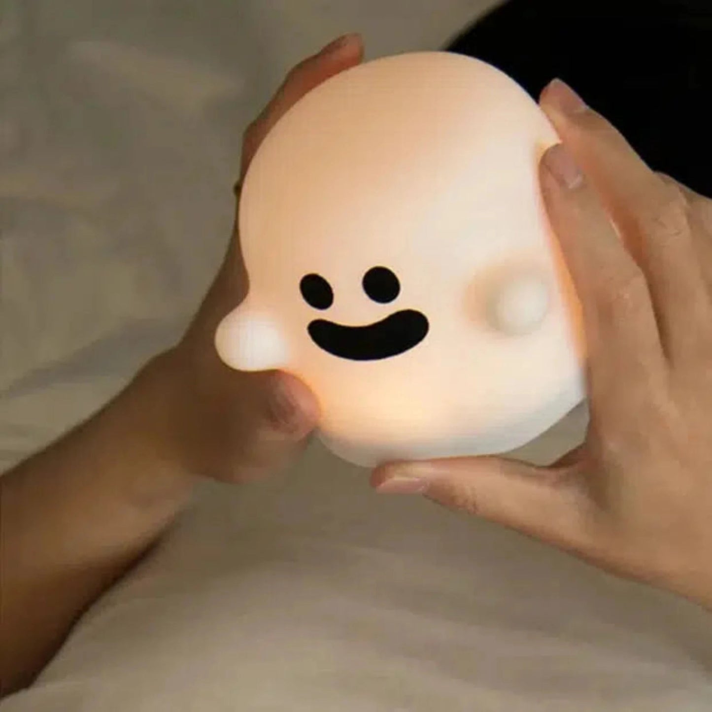 Süßes Geist Nachtlicht mit Silikon LED für Kinderzimmer - Nachtlicht Kinder