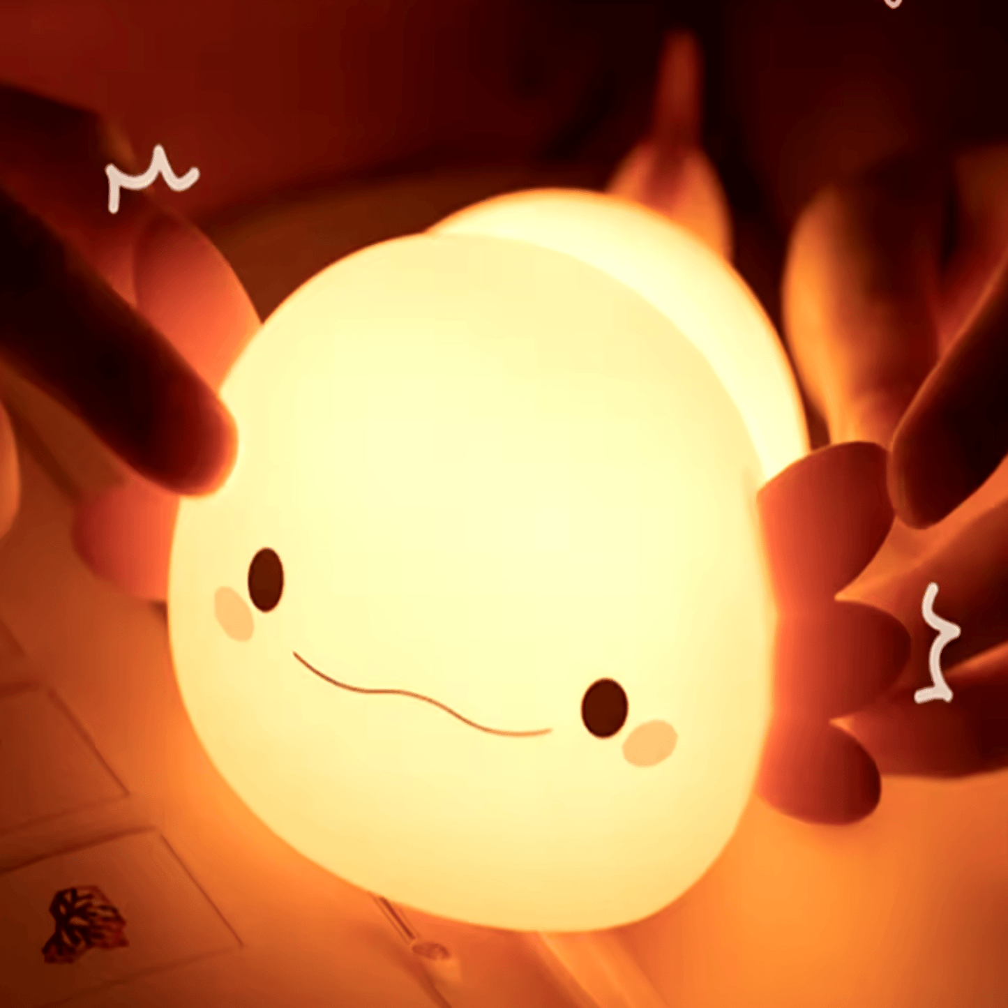 Süßes Nachtlicht in Form eines Meeres - Dinosauriers für Kinder - Nachtlicht Kinder