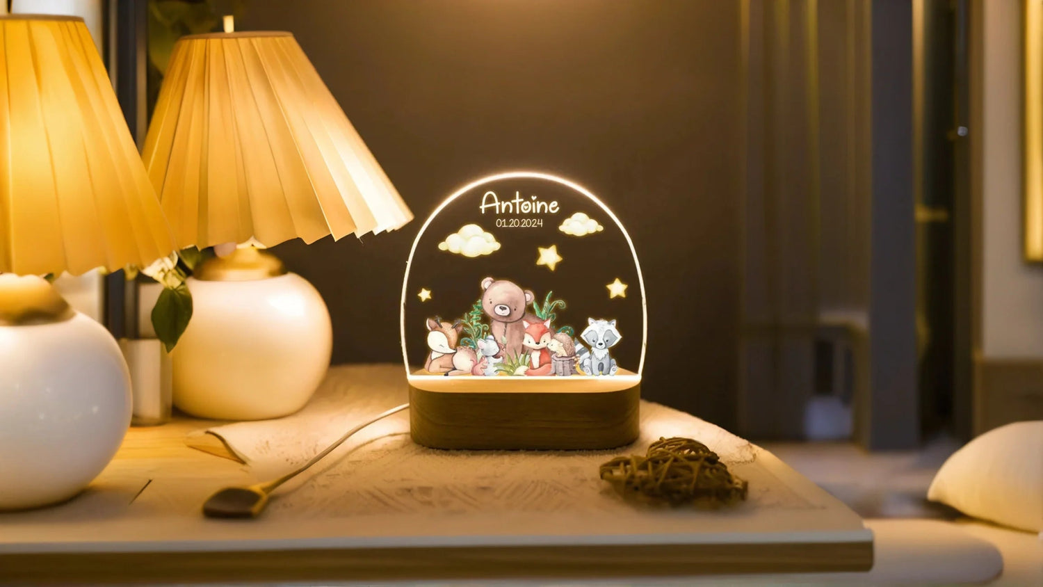 Personalisiertes Nachtlicht - Nachtlicht Kinder