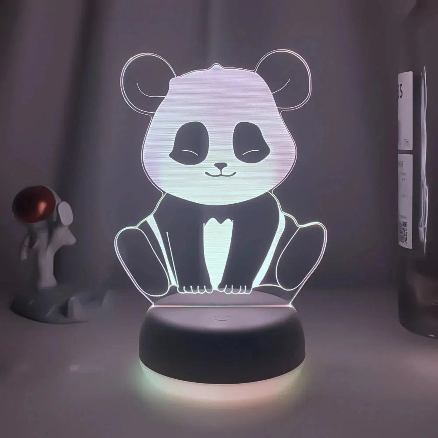 3D LED Nachtlicht Panda – Magische Schlummerleuchte für Kinder-Nachtlicht-Ma boutique