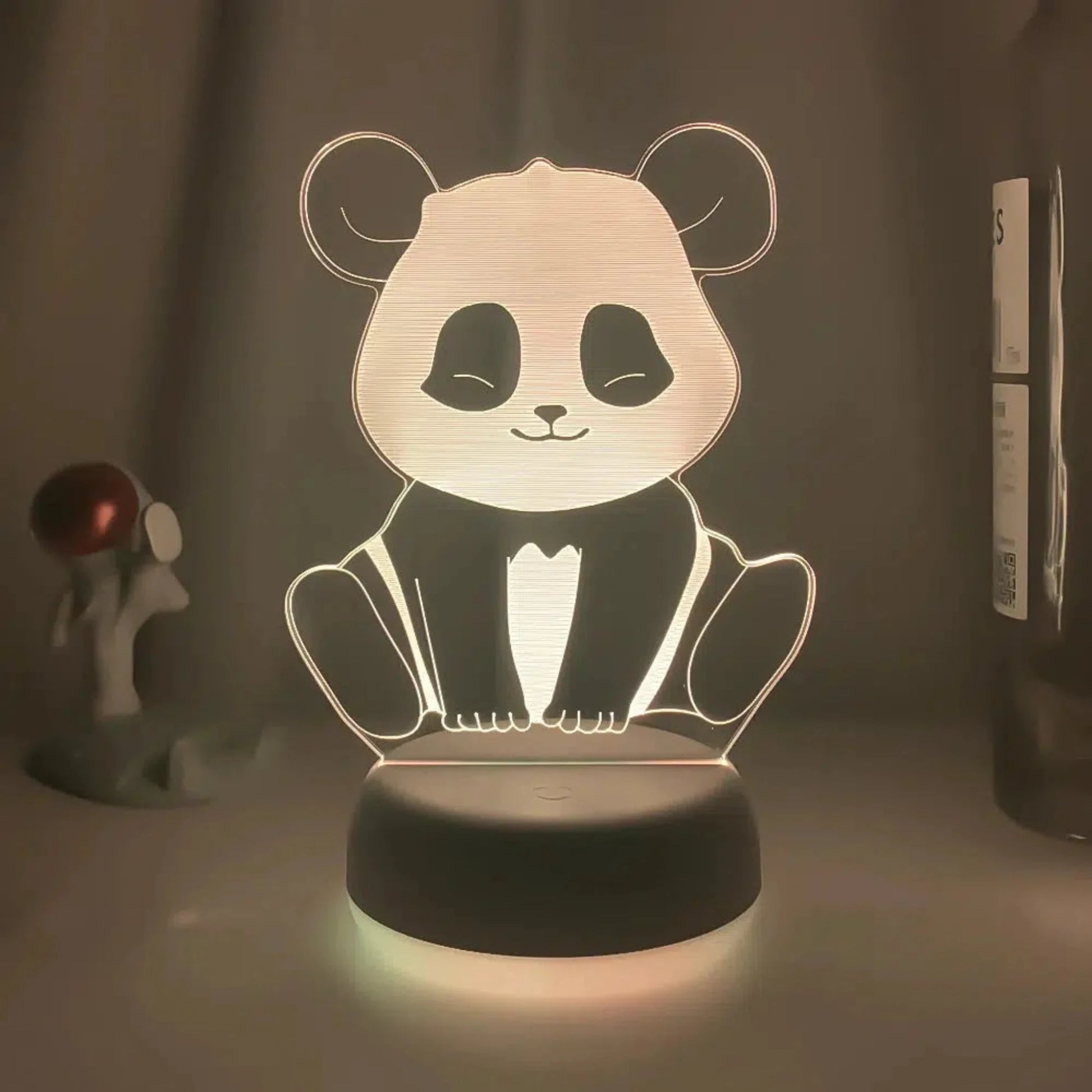 3D LED Nachtlicht Panda – Magische Schlummerleuchte für Kinder-Nachtlicht-Ma boutique