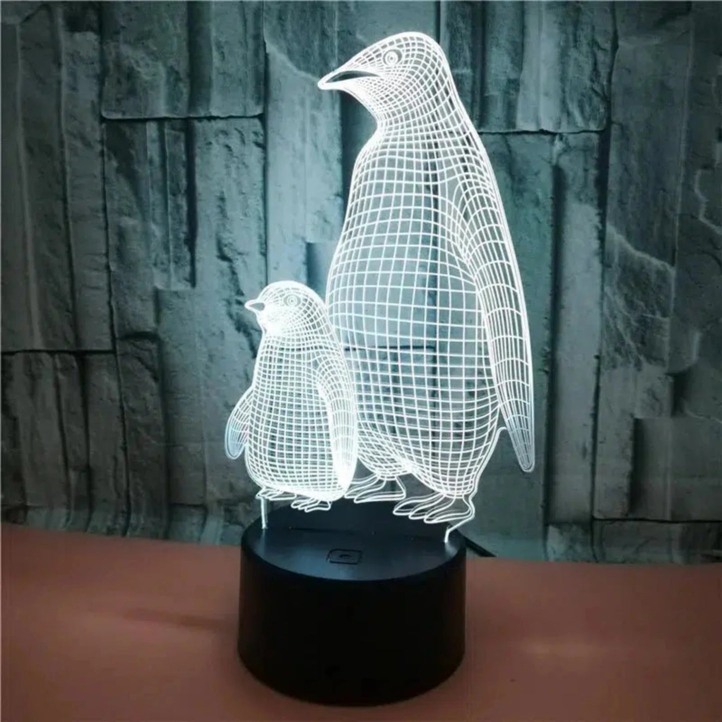 3D LED Nachtlicht Pinguin – Kreative Schlummerleuchte für Kinder-Nachtlicht-Ma boutique