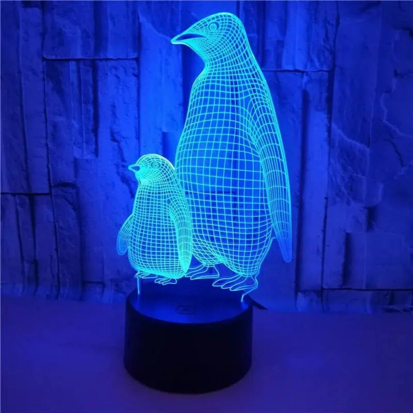 3D LED Nachtlicht Pinguin – Kreative Schlummerleuchte für Kinder-Nachtlicht-Ma boutique