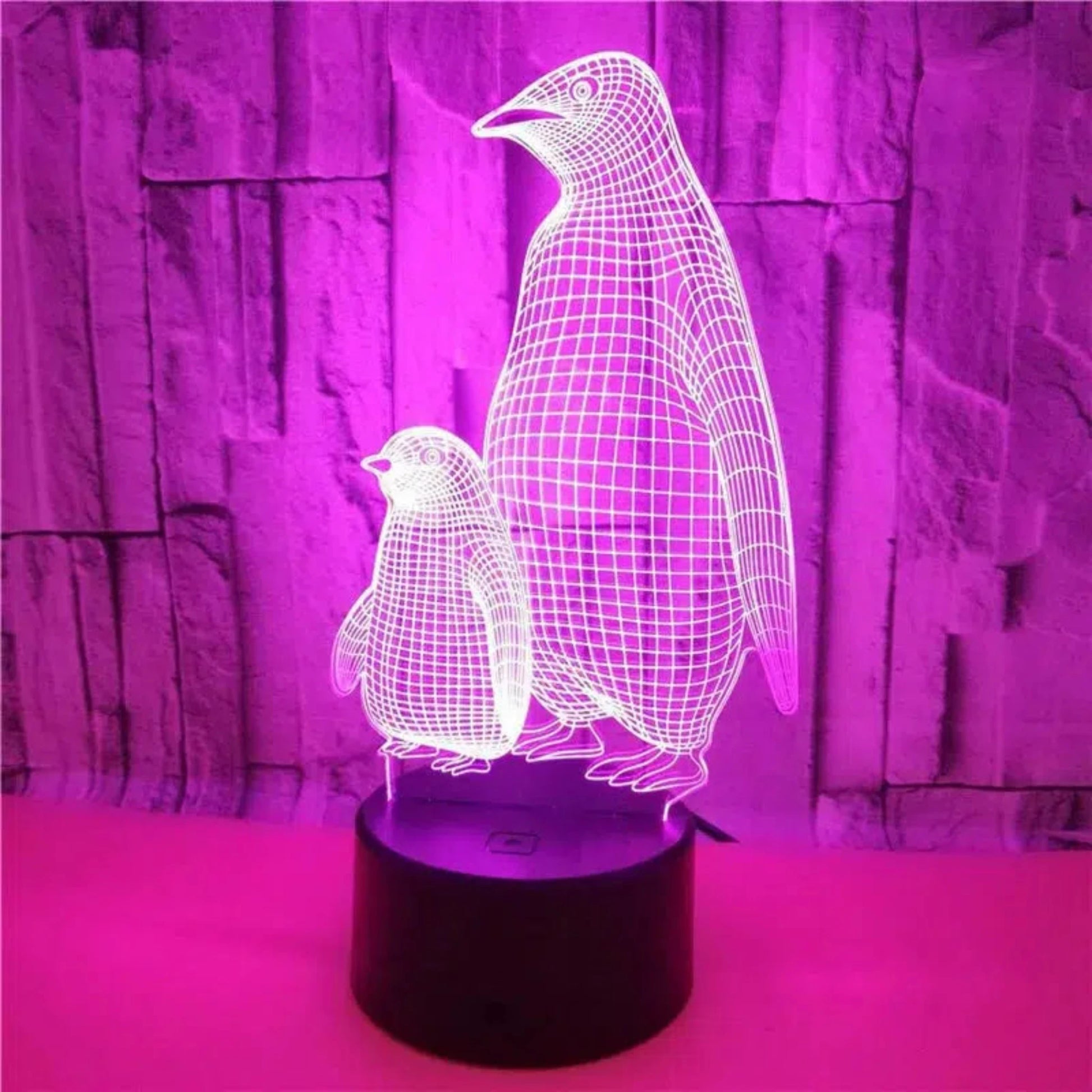 3D LED Nachtlicht Pinguin – Kreative Schlummerleuchte für Kinder-Nachtlicht-Ma boutique