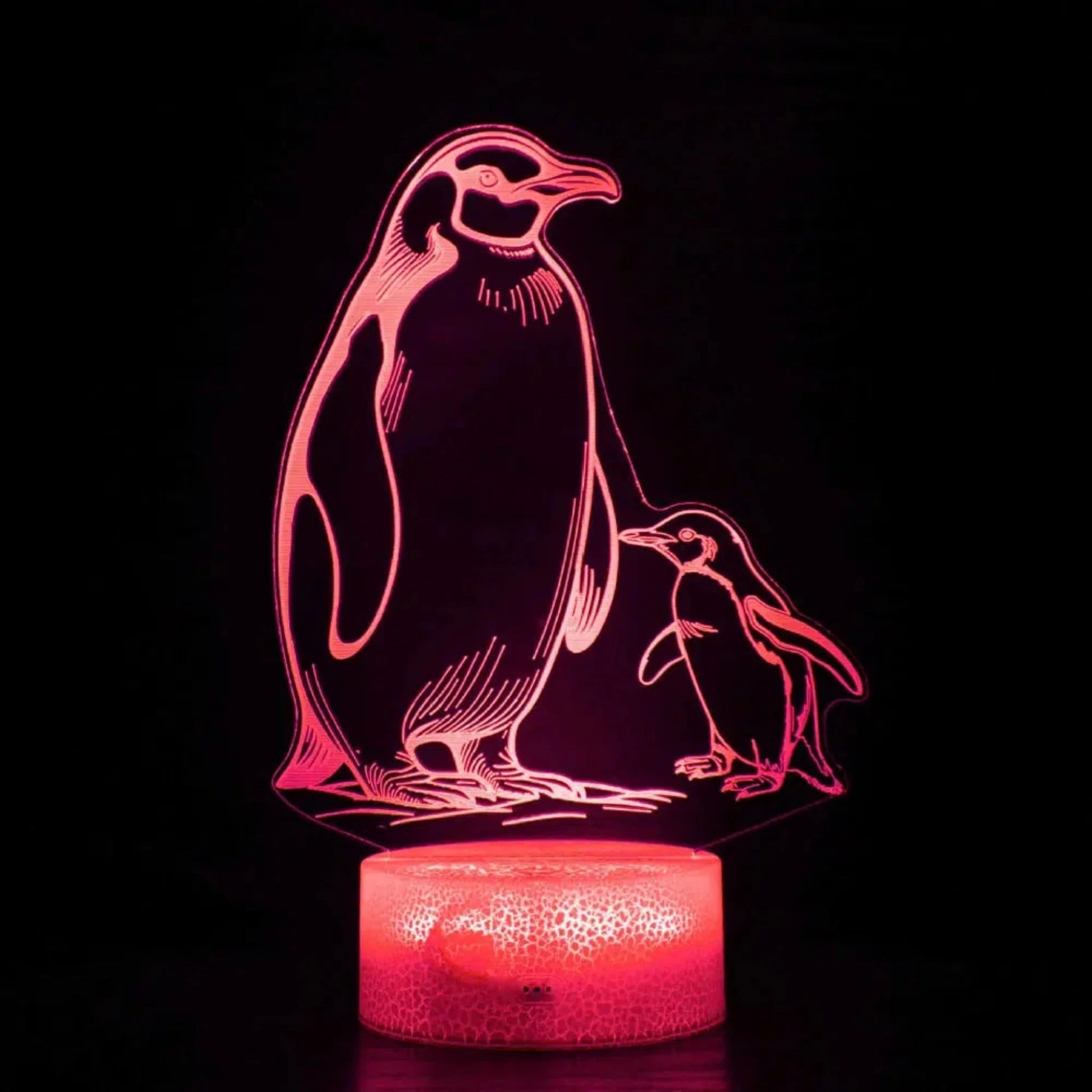 3D LED Nachtlicht Pinguin – Kreative Schlummerleuchte für Kinder-Nachtlicht-Ma boutique