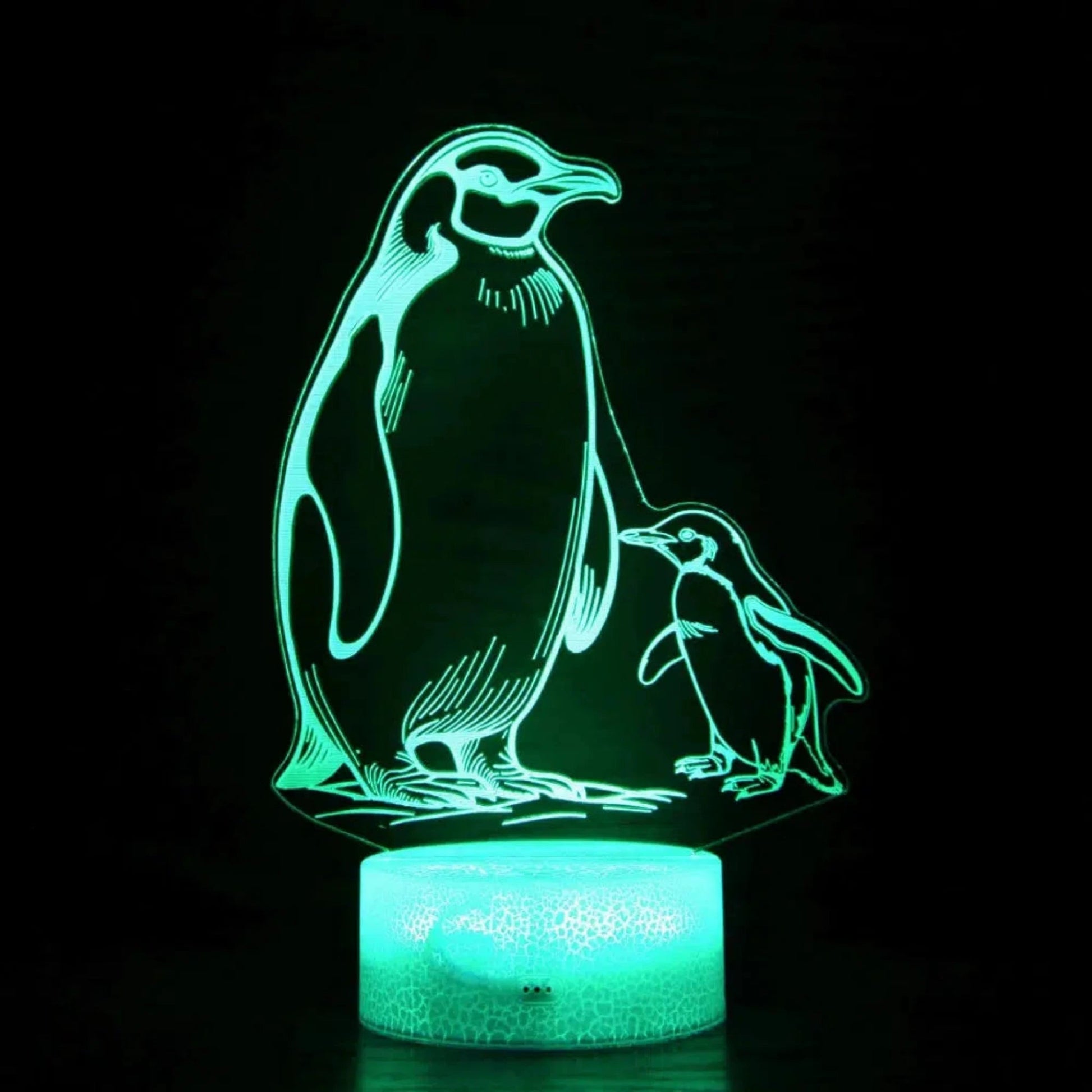 3D LED Nachtlicht Pinguin – Kreative Schlummerleuchte für Kinder - Nachtlicht Kinder