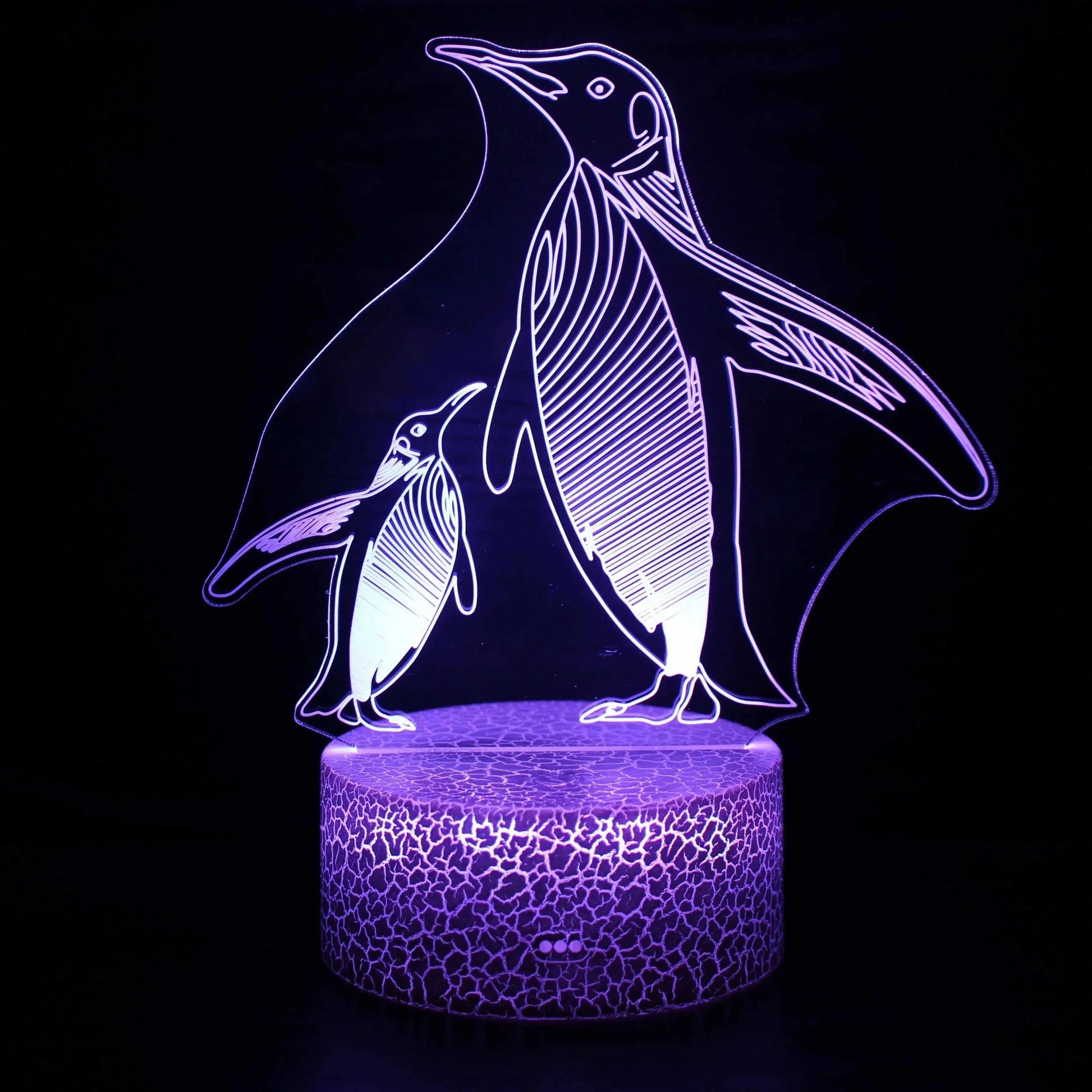 3D LED Nachtlicht Pinguin – Kreative Schlummerleuchte für Kinder - Nachtlicht Kinder