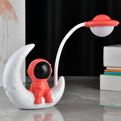 Astronaut Nachtlicht - LED Schreibtischlampe mit Stiftehalter-Nachtlicht-Ma boutique