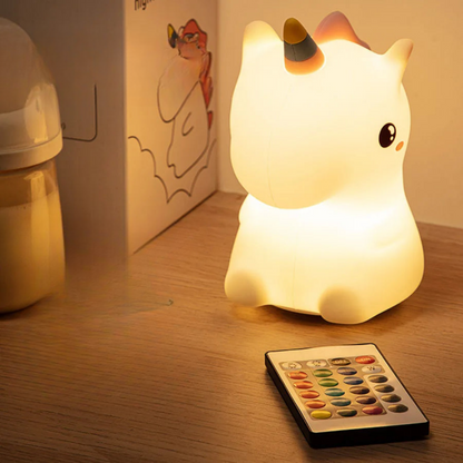 Einhorn Nachtlicht - LED Touch Lampe aus Silikon-Nachtlicht-Ma boutique