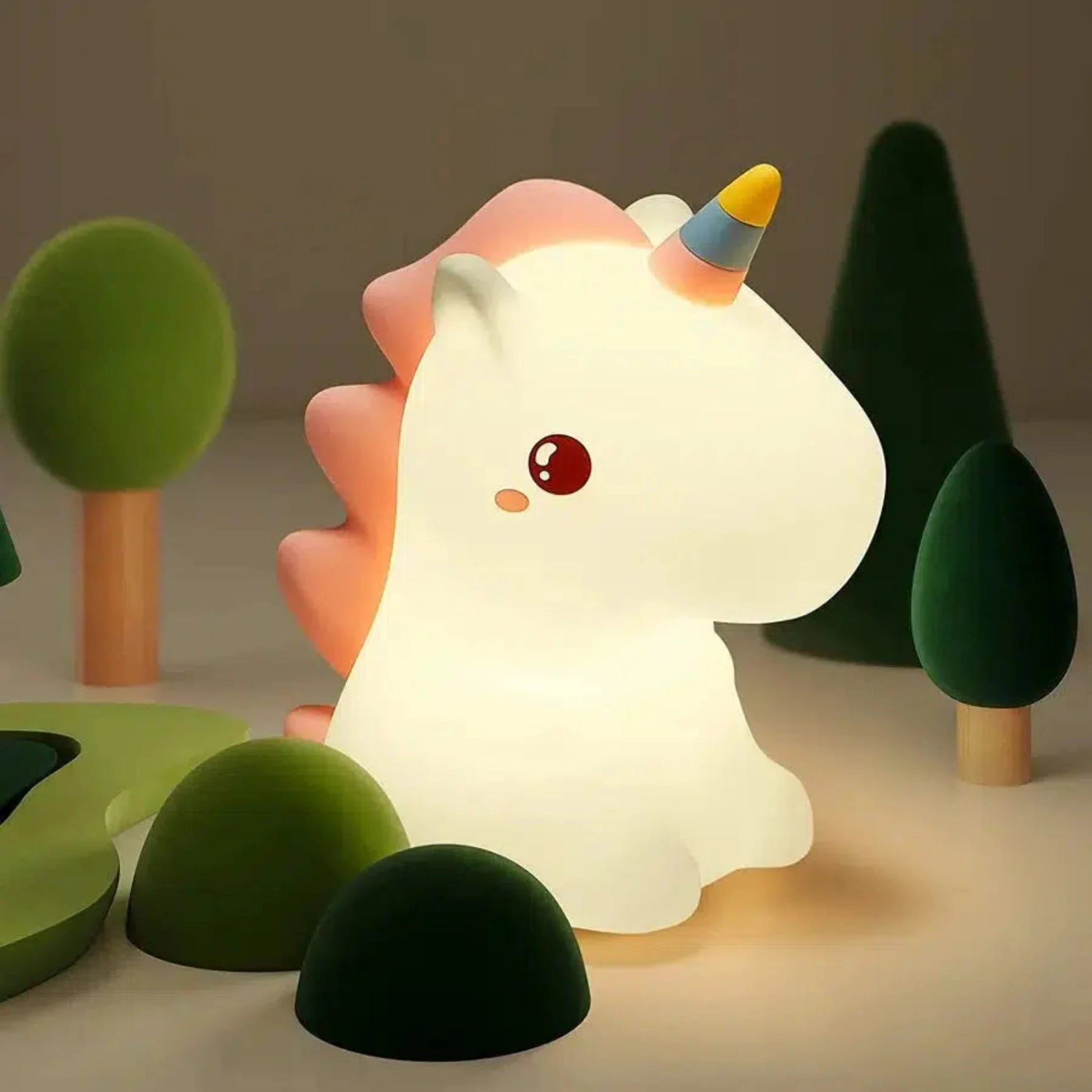 Einhorn Nachtlicht - LED Touch Lampe aus Silikon-Nachtlicht-Ma boutique