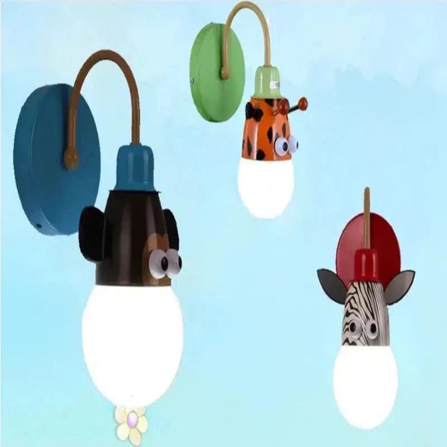 Giraffen-Wandlampe für Kinderzimmer: Niedliche LED-Leuchte im Safari-Design-Nachtlicht-Ma boutique