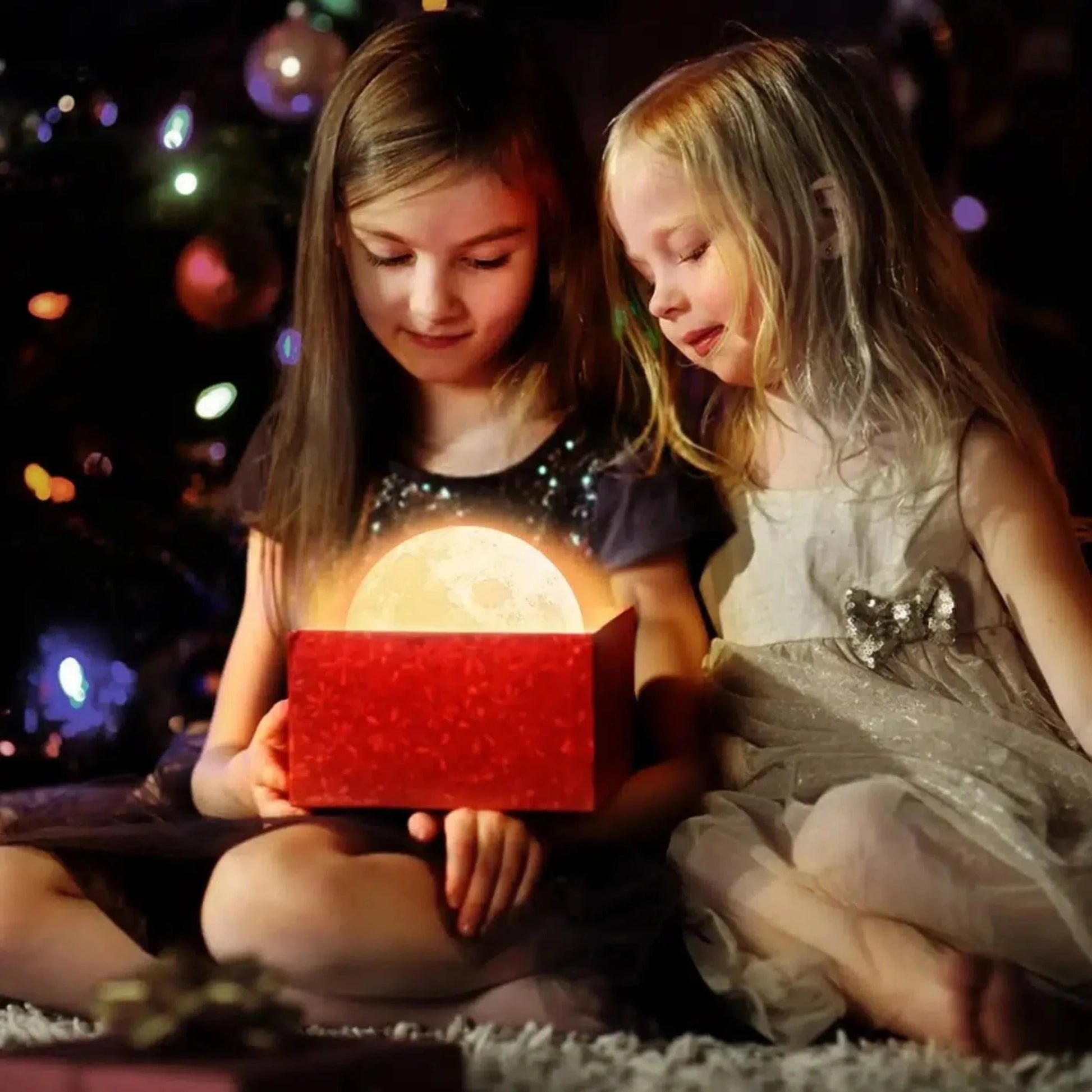 LED Nachtlicht Mond – 3D Mondlampe für Kinder mit Touch-Steuerung-Nachtlicht-Ma boutique