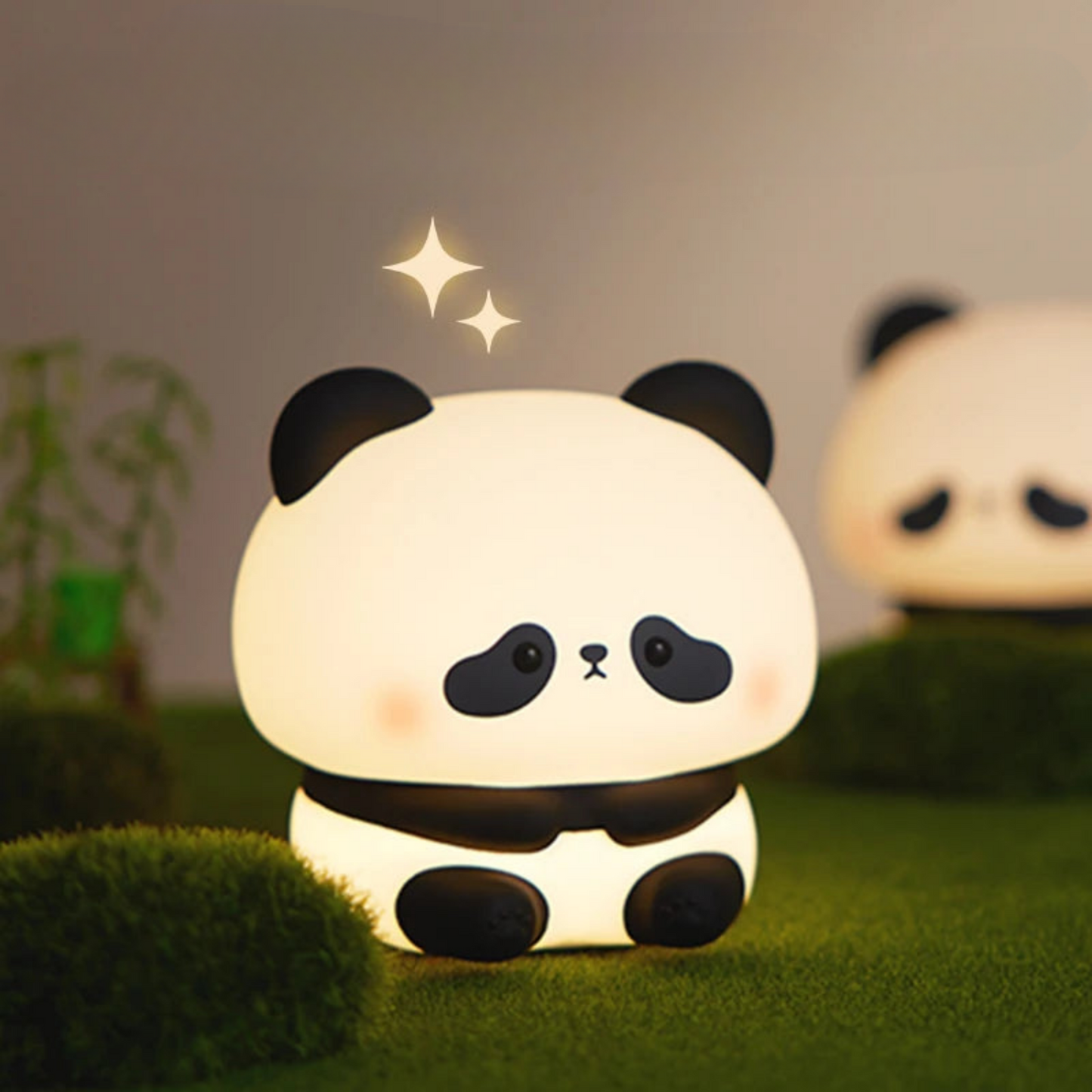 LED Nachtlicht Panda – Niedliche Silikonlampe mit Touch-Steuerung und Timer-Nachtlicht-Ma boutique