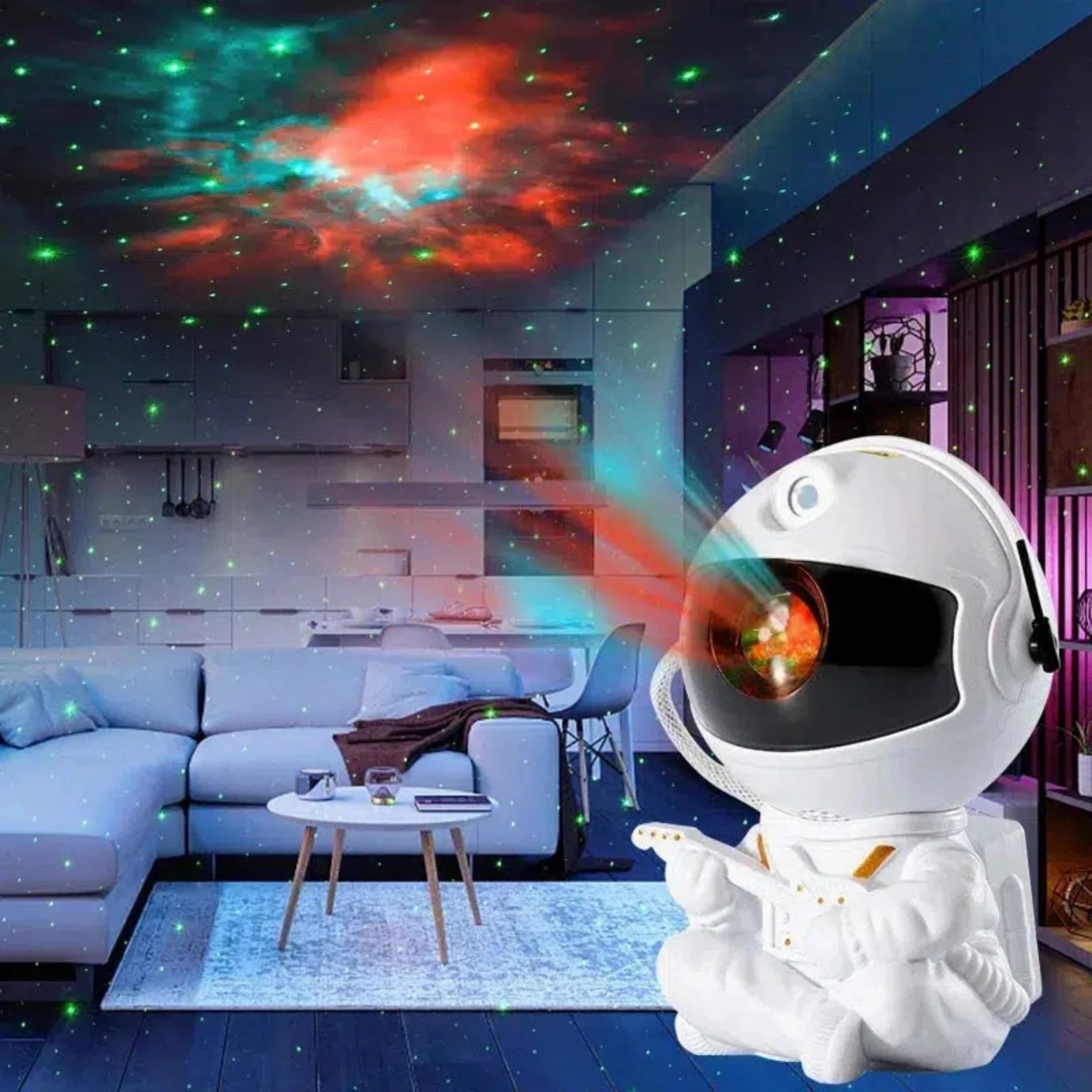 Nachtlicht Astronaut mit Sternenhimmel Projektor-Nachtlicht-Ma boutique