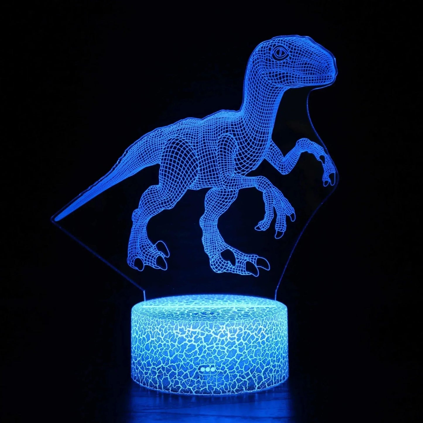 Nachtlicht Dino mit 3D-Effekt und Farbwechsel-Nachtlicht-Ma boutique