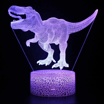 Nachtlicht Dino mit 3D-Effekt und Farbwechsel-Nachtlicht-Ma boutique