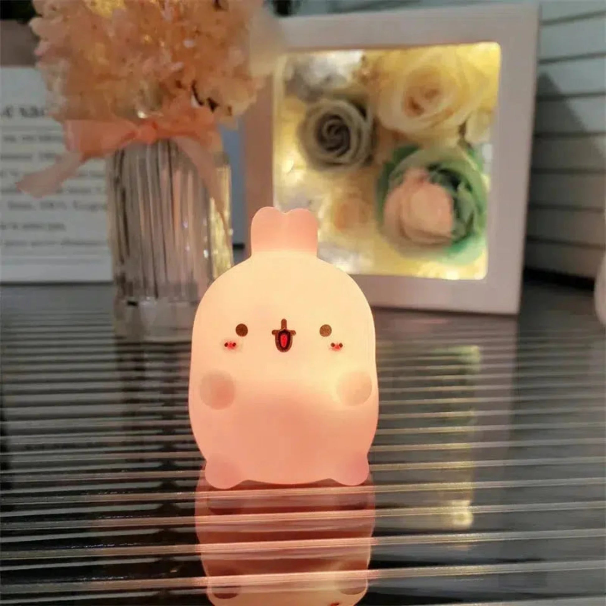 Nachtlicht Hase LED Lampe für gemütliches Kinderzimmer-Nachtlicht-Ma boutique