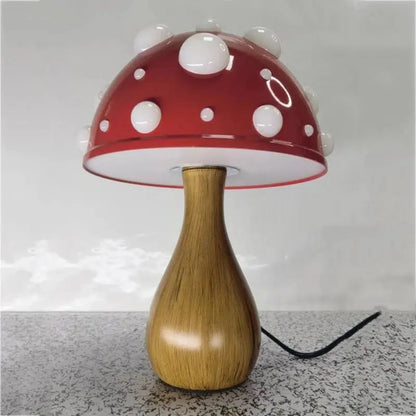 Nachtlicht Pilz – Elegante Amanita Tischlampe mit LED für Kinderzimmer-Nachtlicht-Ma boutique