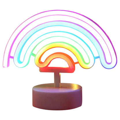 Nachtlicht Regenbogen – Bunte LED-Schlummerleuchte für Kinderzimmer-Nachtlicht-Ma boutique