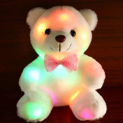 Nachtlicht Teddy Bär 22cm leuchtend – Kuscheltier mit LED für Kinder-Nachtlicht-Ma boutique