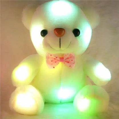 Nachtlicht Teddy Bär 22cm leuchtend – Kuscheltier mit LED für Kinder-Nachtlicht-Ma boutique