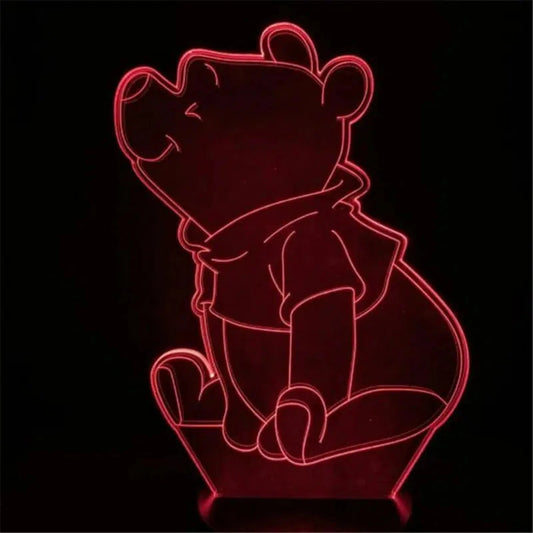 Nachtlicht Winnie Puuh 3D für kleine Disney-Fans-Nachtlicht-Ma boutique