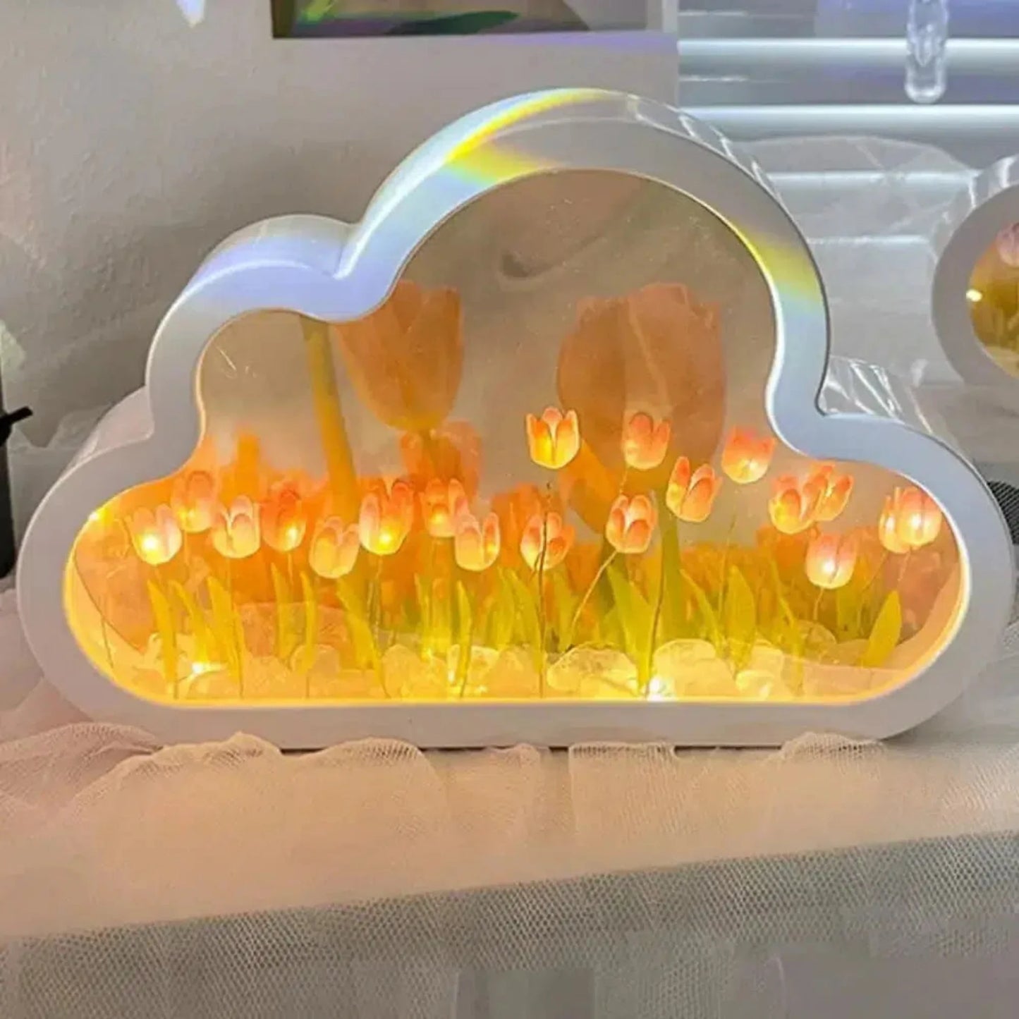 Nachtlicht Wolke LED - Tulpen Kinderzimmerlampe-Nachtlicht-Ma boutique