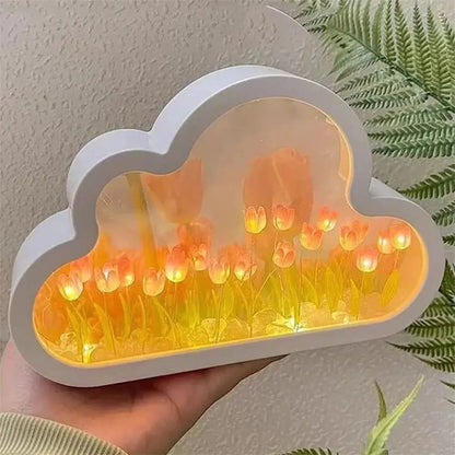 Nachtlicht Wolke LED - Tulpen Kinderzimmerlampe-Nachtlicht-Ma boutique