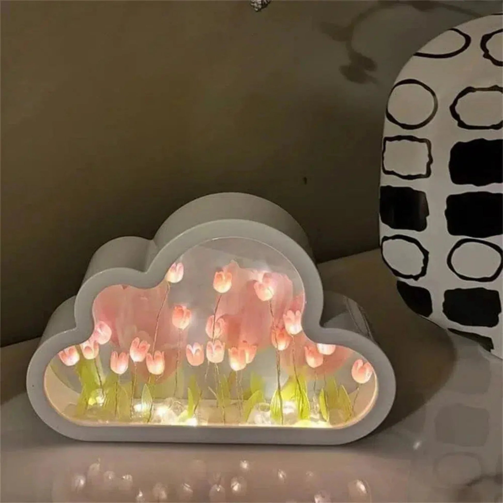 Nachtlicht Wolke LED - Tulpen Kinderzimmerlampe-Nachtlicht-Ma boutique