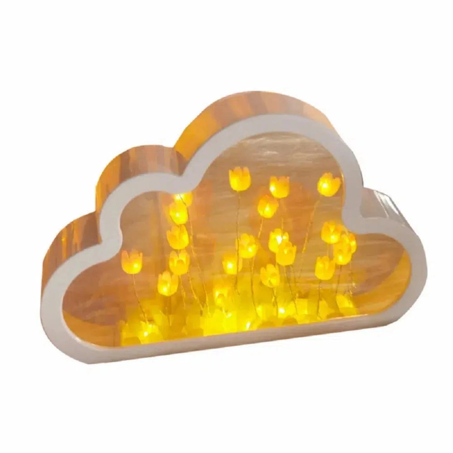 Nachtlicht Wolke LED - Tulpen Kinderzimmerlampe-Nachtlicht-Ma boutique