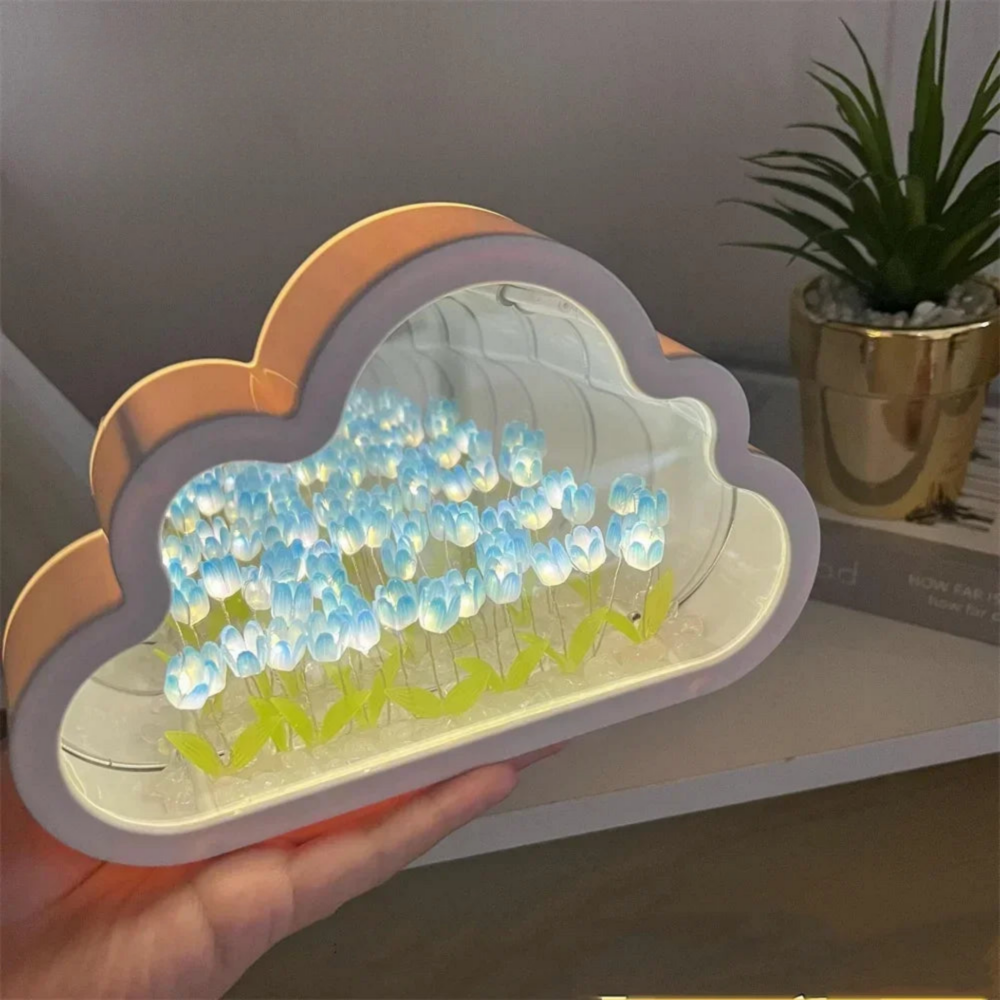 Nachtlicht Wolke LED - Tulpen Kinderzimmerlampe-Nachtlicht-Ma boutique