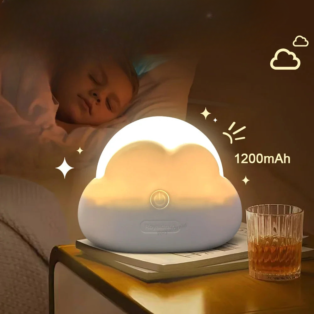 Nachtlicht Wolke Mini LED mit USB - Stilllicht-Nachtlicht-Ma boutique