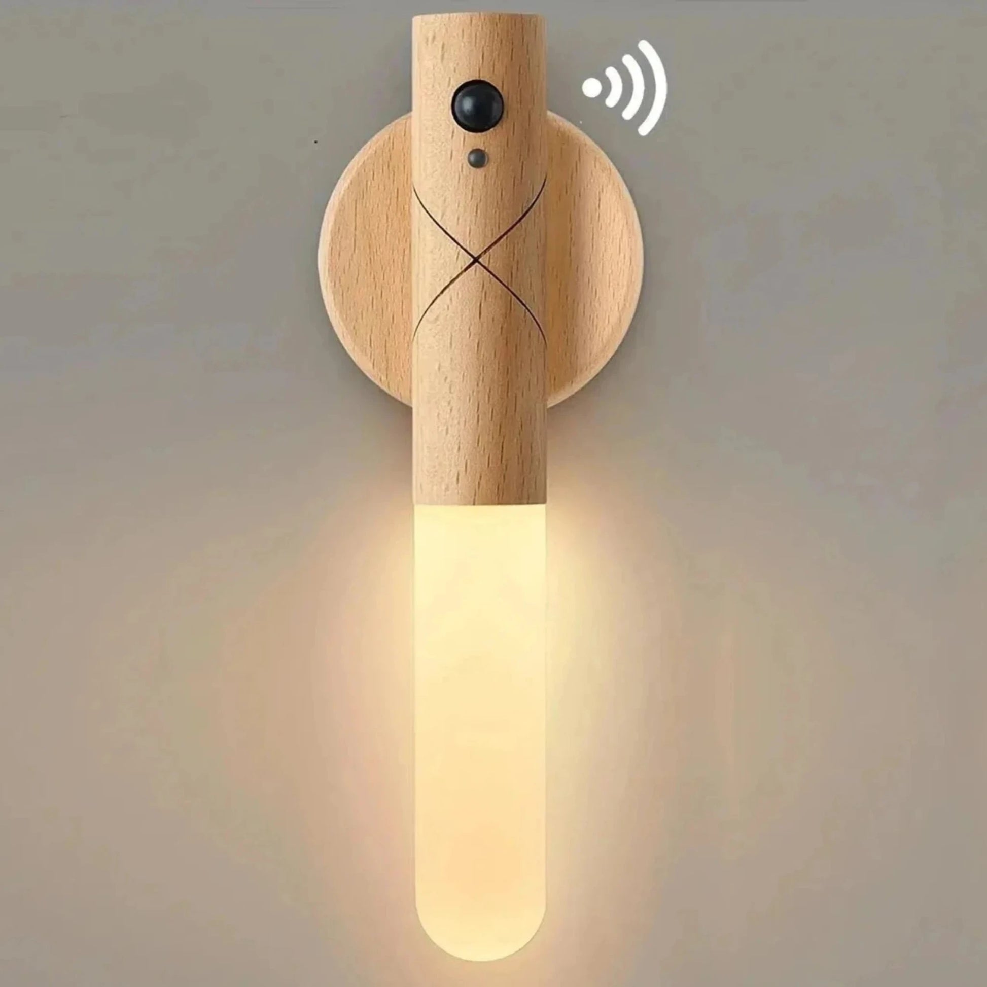 Nachtlicht mit Bewegungsmelder LED Holz Stabform USB-Nachtlicht-Ma boutique