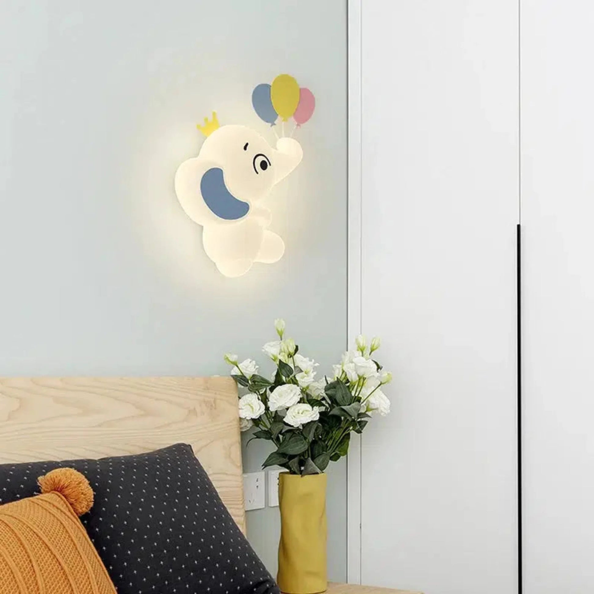 Niedliche Elefanten-Wandlampe als Nachtlicht für Kinder-Nachtlicht-Ma boutique