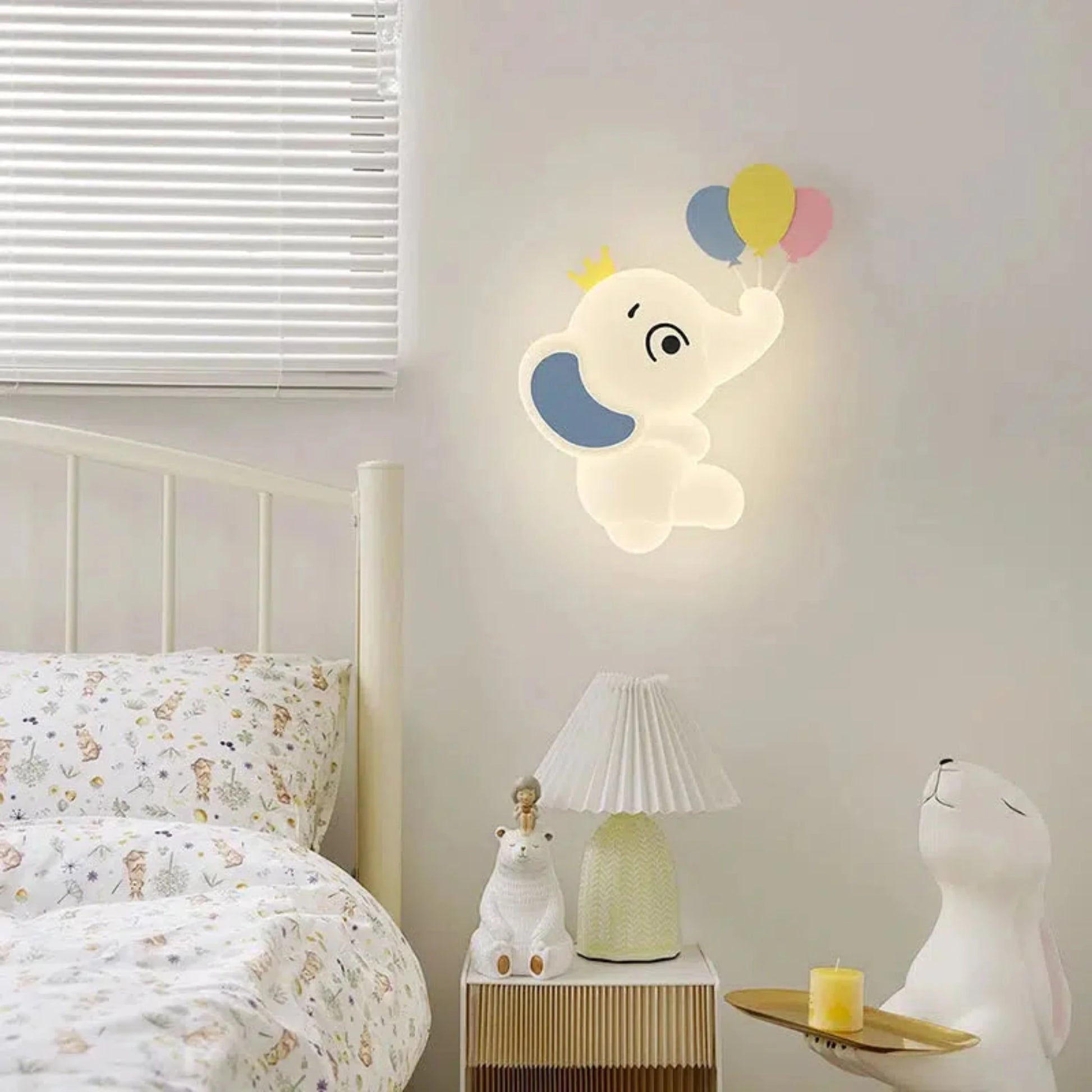 Niedliche Elefanten-Wandlampe als Nachtlicht für Kinder-Nachtlicht-Ma boutique