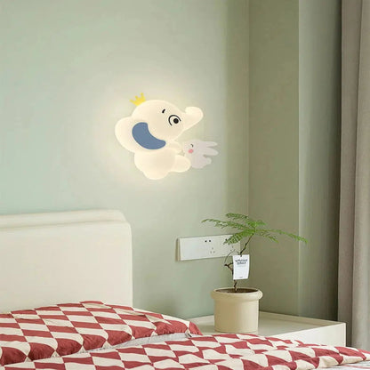 Niedliche Elefanten-Wandlampe als Nachtlicht für Kinder-Nachtlicht-Ma boutique