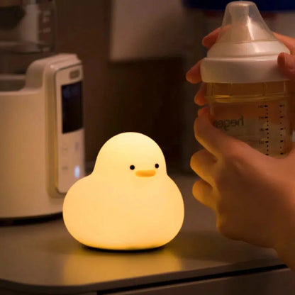 Niedliches Enten-Nachtlicht: LED-Lampe mit Touchsteuerung für Kinder-Nachtlicht-Ma boutique